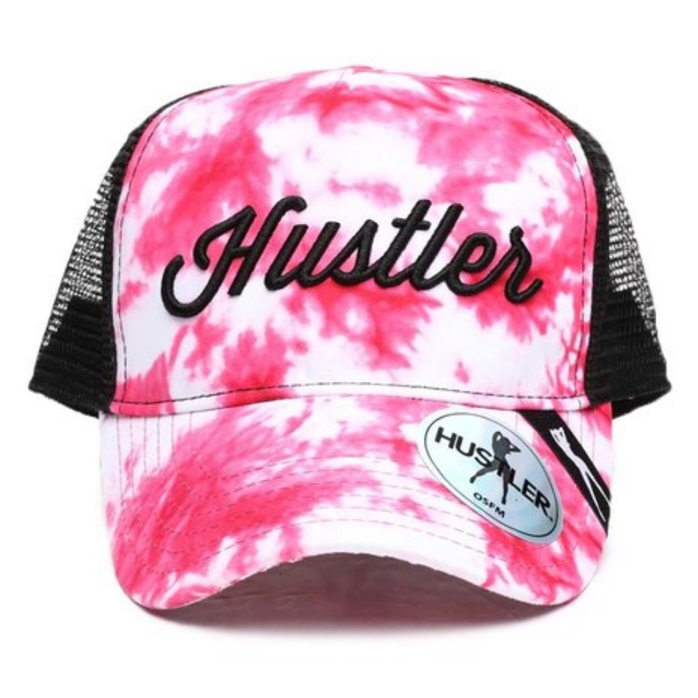 Tie Dye Meshback W/ Script Logo Hat